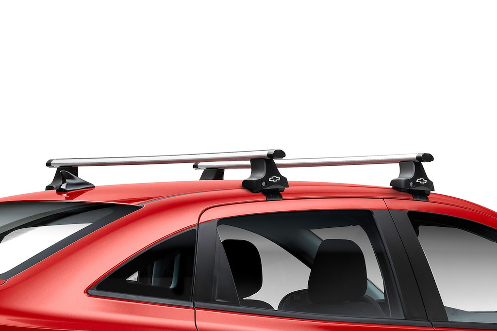 Accesorios externos para viajar: barras de techo para tu nuevo auto tipo sedán Chevrolet Aveo 2025