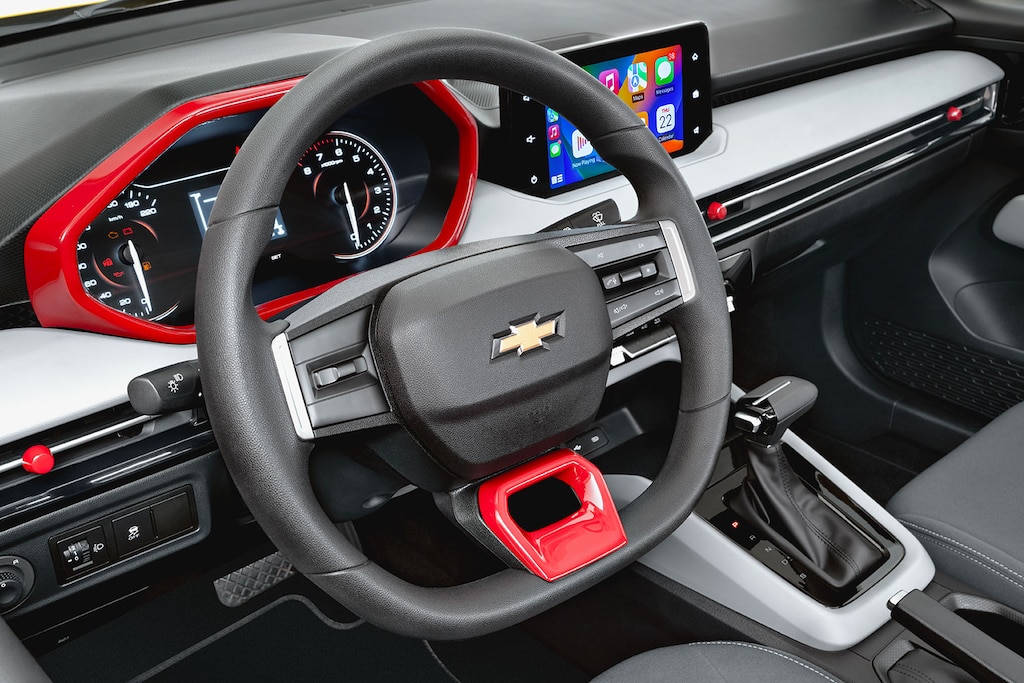 Accesorios internos originales: set de molduras a color de carrocería para tu nuevo auto tipo sedán Chevrolet Aveo 2025